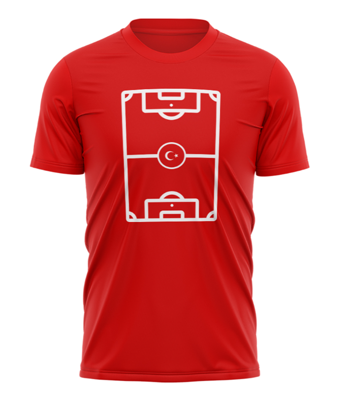NIKE ÖZEL SERİ MİLLİ TAKIM AY YILDIZLI FUTBOL SAHASI TİŞÖRT S
