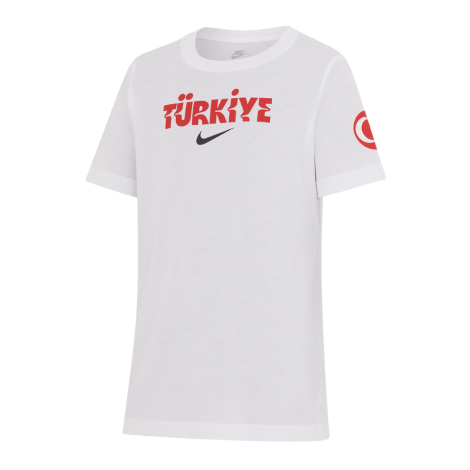 GÜNLÜK GİYİM TÜRKİYE YAZILI BEYAZ ÇOCUK T-SHIRT FV1756-100 S