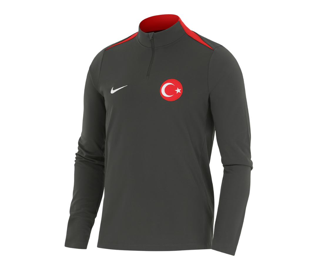 ANTRENMAN ÜST YARIM FERMUARLI UZUN KOLLU FQ8637-060 XL