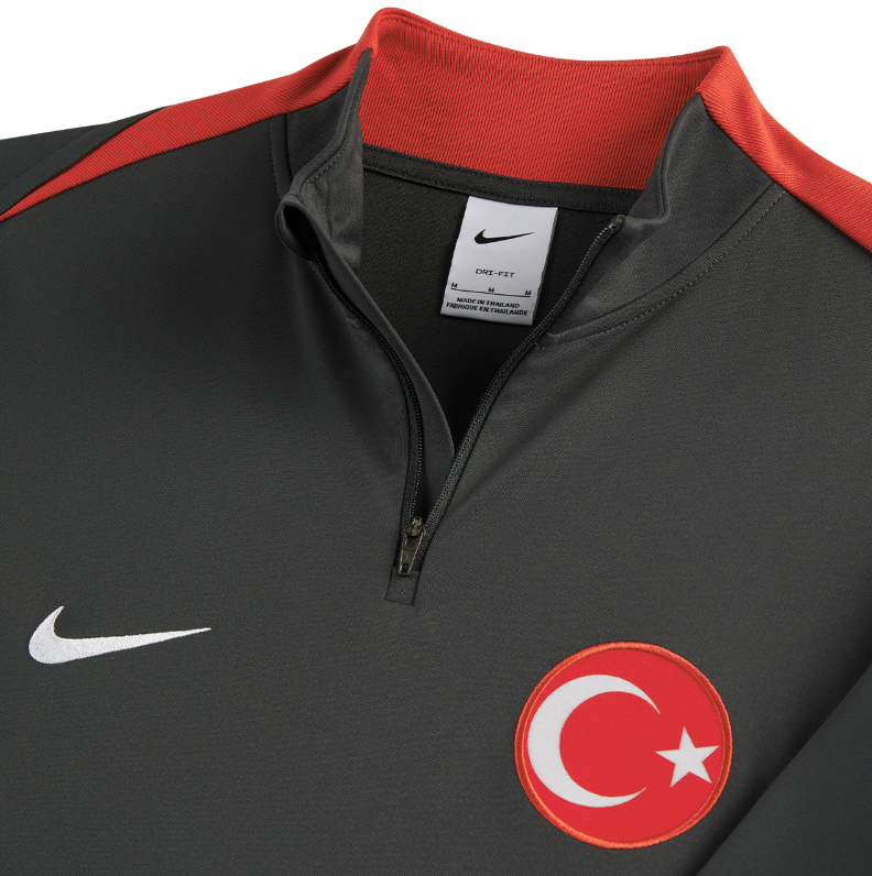 ANTRENMAN ÜST YARIM FERMUARLI UZUN KOLLU FQ8637-060 XL