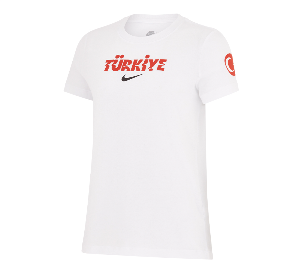 GÜNLÜK GİYİM TÜRKİYE YAZILI BEYAZ KADIN T-SHIRT FQ8676-100 L